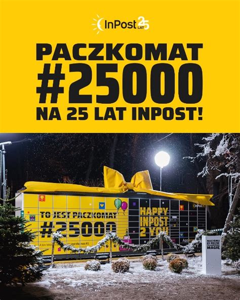 InPost uruchomił 25 tys Paczkomat w Polsce NowyMarketing Where s