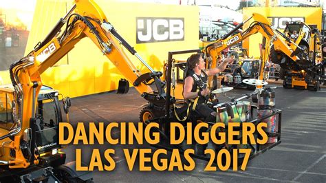 JCB Dancing Diggers X Recycled Percussion At Conexpo 2017 Las Vegas