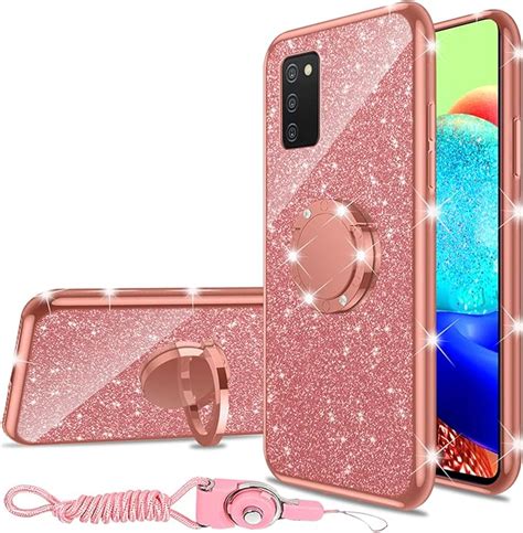 Nancheng For Samsung Galaxy A S Case Glitter Luxury Cute Silicone Tpu