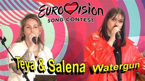 Teya And Salena Eurovision Austria Rendition Watergun Remo