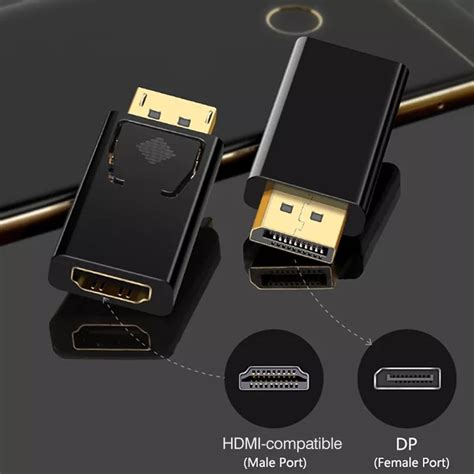 Купить Конвертер переходник DisplayPort - HDMI 4K, цена 140 ₴ — Prom.ua ...