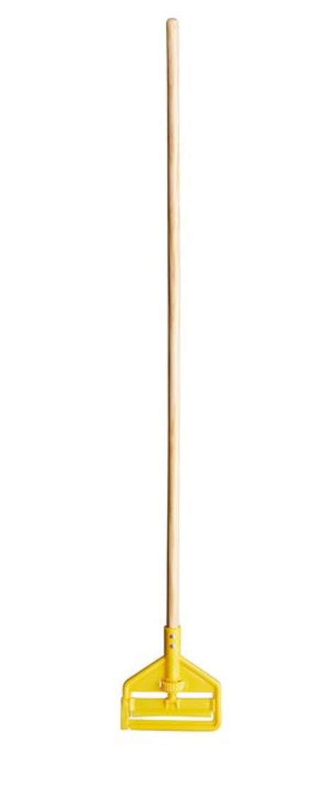 Rubbermaid 54in Natural Hardwood Side Gate Wet Mop Handle FGH115000000