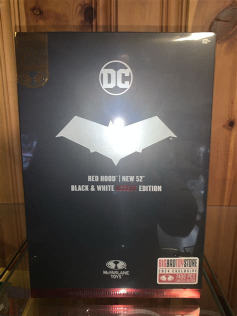 Red Hood Bbts Exclusive Limited Black White Dc Multiverse