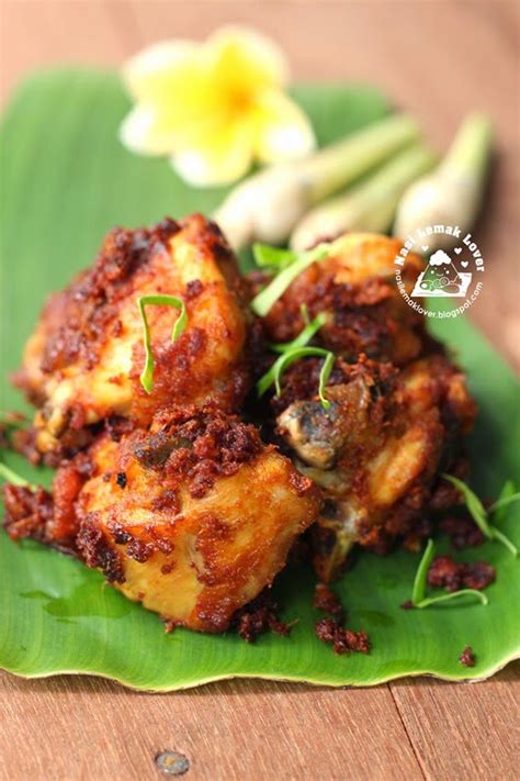 Nasi Lemak Lover Ayam Goreng Berempah Malay Spiced Fried Chicken