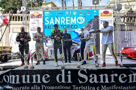 Sanremo Rally Storico Lucio Da Zanche Cala La Cinquina Kaleidosweb