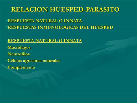 Relacion Huesped Parasito PPT