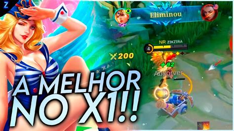 RAINHA DO X1 ATACA NOVAMENTE Mobile Legends YouTube