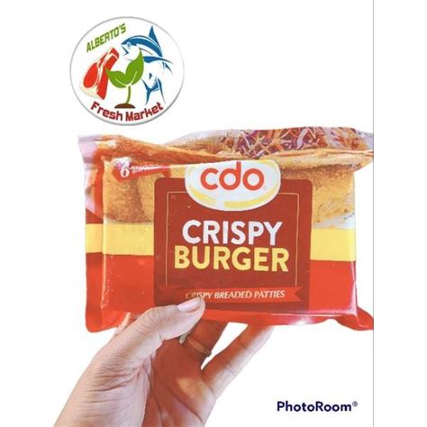 Cdo Crispy Burger 228grams Lazada Ph