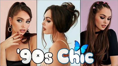 90s HAIRSTYLES trending in 2020🦋Claw Clip Hairstyles & Butterfly Clips ...