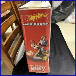 Car Track Set Hot Wheels Mario Kart Rainbow Road King Boo Raceway