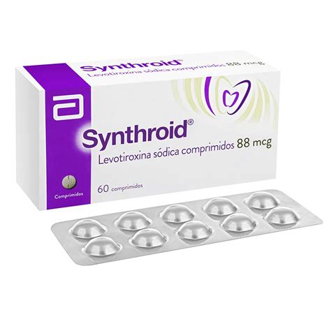 Synthroid 88 Mcg Caja 60 Comp Farmacias Ahumada