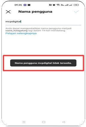 Cara Mengganti Nama Pengguna Di Instagram Yang Tidak Tersedia