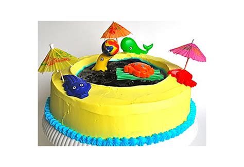 Swimming Pool Cake - SavvyMom