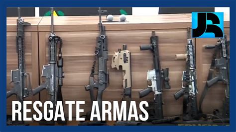 Polícia Militar do RJ apreende armas de grosso calibre em operação