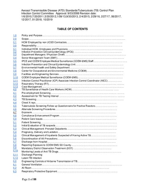 Fillable Online Aerosol Transmissible Disease ATD Exposure Control