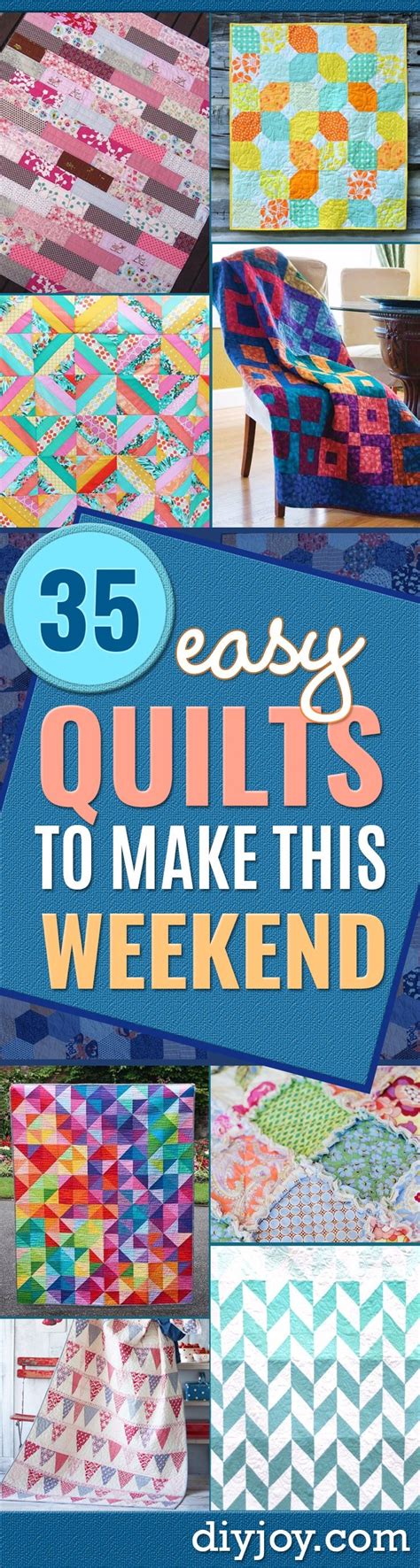 35 Easy Quilts To Make This Weekend