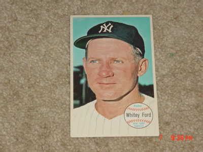 1964 Topps Giants Whitey Ford 7 Baseball Card Yankees Antique Price