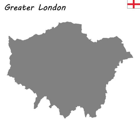 London Map Outline Illustrations, Royalty-Free Vector Graphics & Clip ...