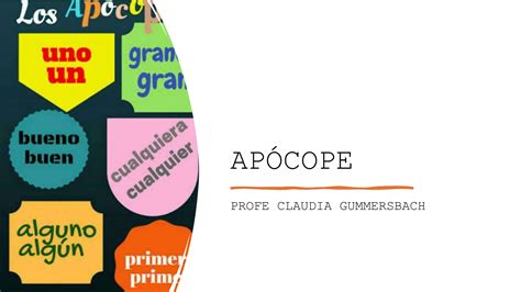 USO DE APÓCOPE REGLAS Y EJEMPLOS pptx Download Gratuito