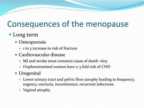 Ppt Menopause And Hrt Powerpoint Presentation Free Download Id 1459467