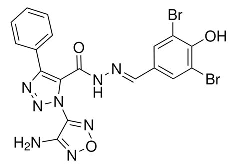 Amino Oxadiazol Yl N E Dibromo Hydroxyphenyl