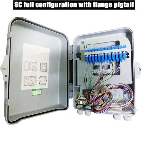 Core Termination Ftth Fiber Optic Distribution Box Full With Single