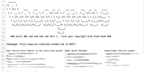 Fuck Your Copyright Buchreport