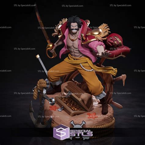 Gol D Roger Treasure One Piece STL Printer Files | SpecialSTL