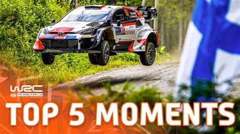 Top Moments Wrc Secto Rally Finland Youtube