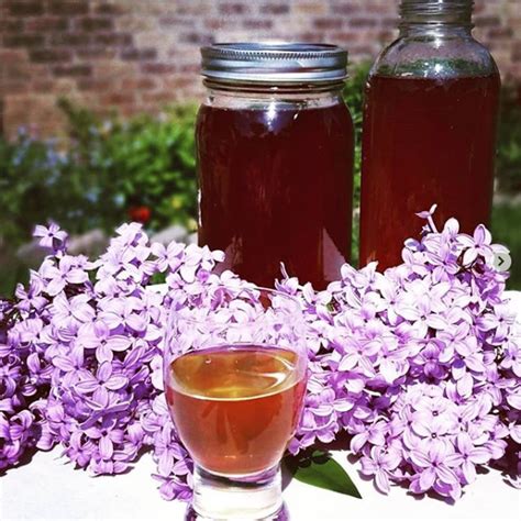 Lilac Liqueur Dianes Food Blog Liqueur Edible Flowers Recipes