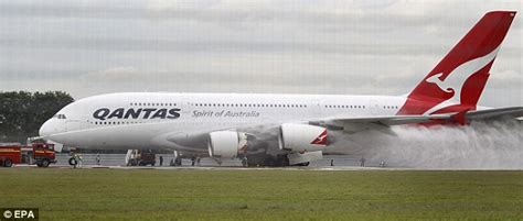 Qantas Airbus A380 superjumbo after 'explosion' forced emergency ...