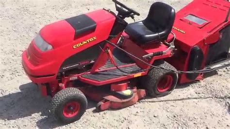 Countax C H Hydrostatic Ride On Lawnmower Youtube