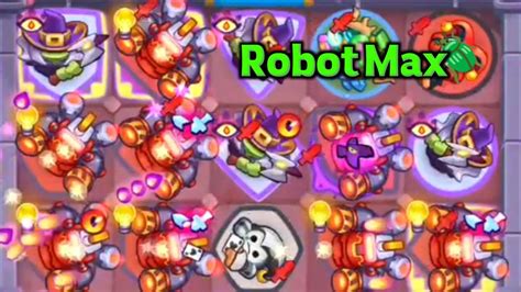 Robot Vs Demon Hunterdamage Dealt B Rush Royale Full Video