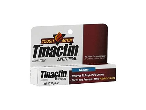 Tinactin Tough Actin Tolnaftate Antifungal Cream 1 Oz 5 Pack Ingredients And Reviews