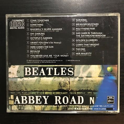 The Beatles Abbey Road Japan Old Press Box 25th Hobbies And Toys