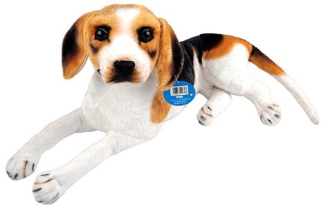 PIĘKNY PLUSZOWY PIES BEAGLE PIESEK 46CM MASKOTKA 14088783307