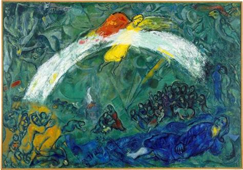 Noah and the Rainbow, 1966 - Marc Chagall - WikiArt.org