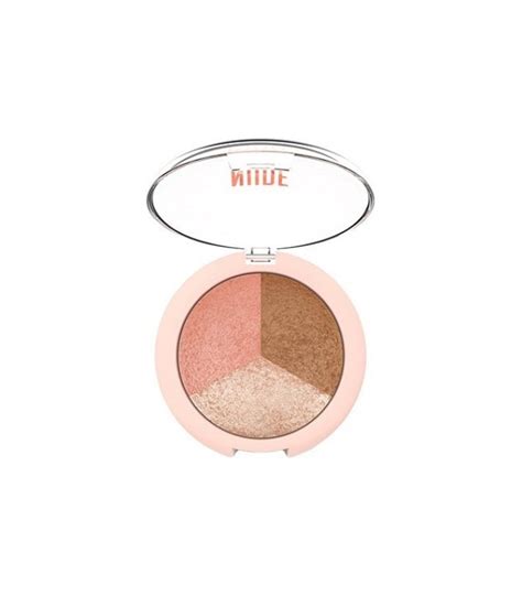 پالت سه در يک گلدن رز مدل NUDE LOOK آرایشی بهداشتی یاسمتیک yasmetic