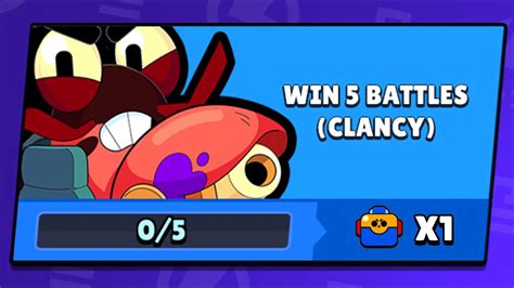 New Brawler Clancy Missions Free G Fts Brawl Stars New Update