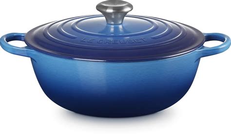 Le Creuset Bratpfanne Marmite Signature Azure ø 26 cm 4 1 Liter