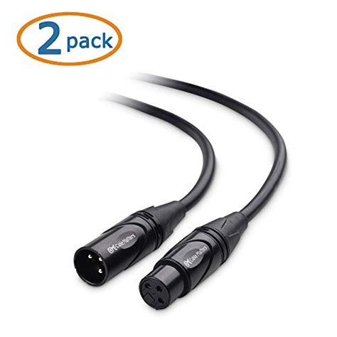 Cable Matters Pack Premium Xlr To Xlr Microphone Cable Feet