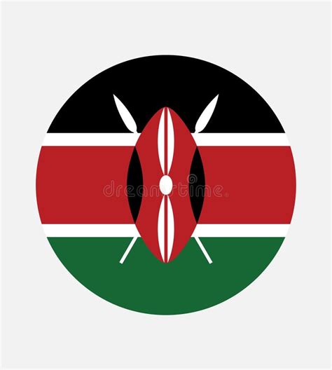 National Kenya Flag Official Colors And Proportion Correctly National