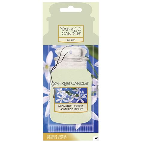 Yankee Candle Car Jar Air Freshener Midnight Jasmine Branded