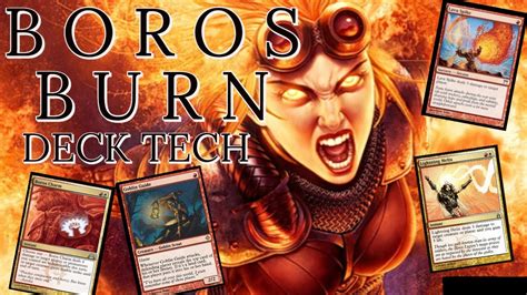 Boros Burn Deck Tech In Modern Youtube