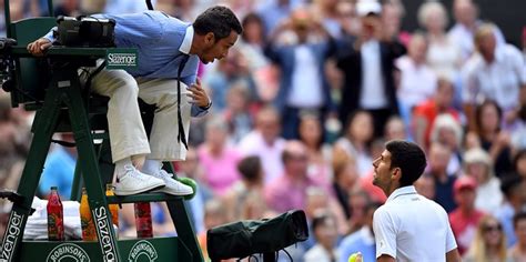 Umpire For Epic Novak Djokovic V Roger Federer Wimbledon Final Sacked