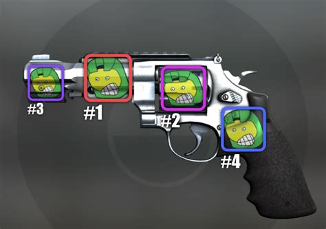 Steam Community Guide [legacy] Best Sticker Positions For All Guns Visual Guide