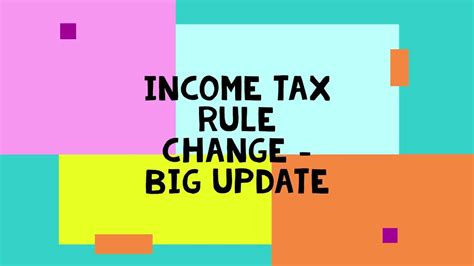 Income Tax Rule Change Big Update On IT Filling E Verification