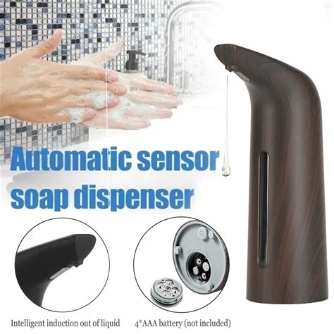 Bathroom 400ml Soap Dispenser Automatic Liquid Soap Dispenser Infrared Smart Sensor Kitchen