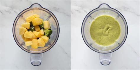 Broccoli Smoothie (Fruity & Delicious!) - Hint of Healthy