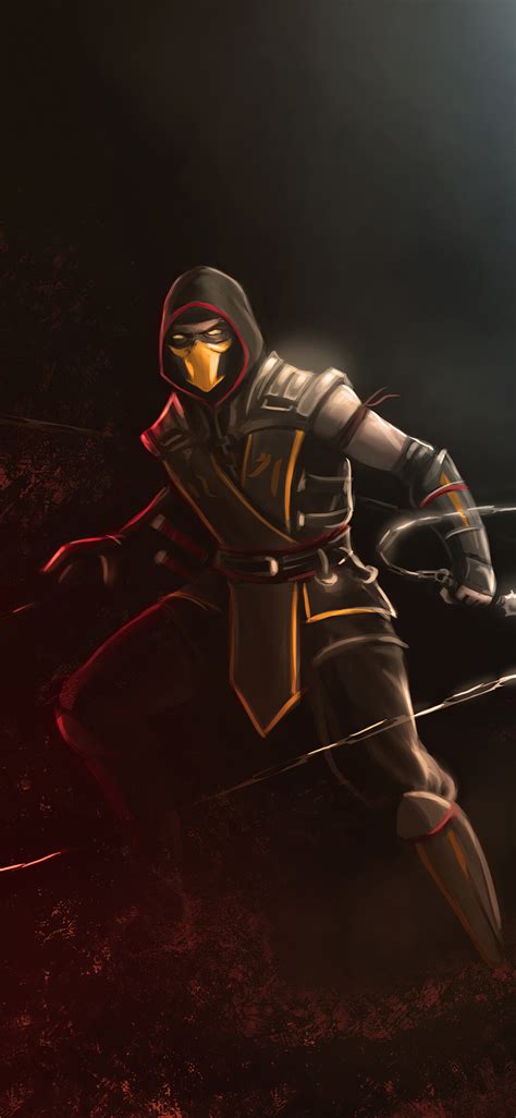 1125x2436 Scorpion Mortal Kombat 4k Iphone Xsiphone 10iphone X Hd 4k Wallpapersimages